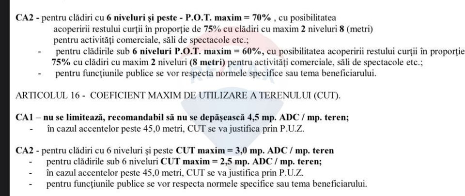 Teren de vanzare pe  Calea 13 Septembrie