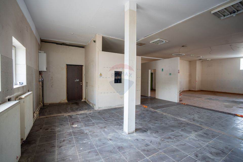 Spațiu comercial de 372 mp parcare 40 locuri + opțiune extindere