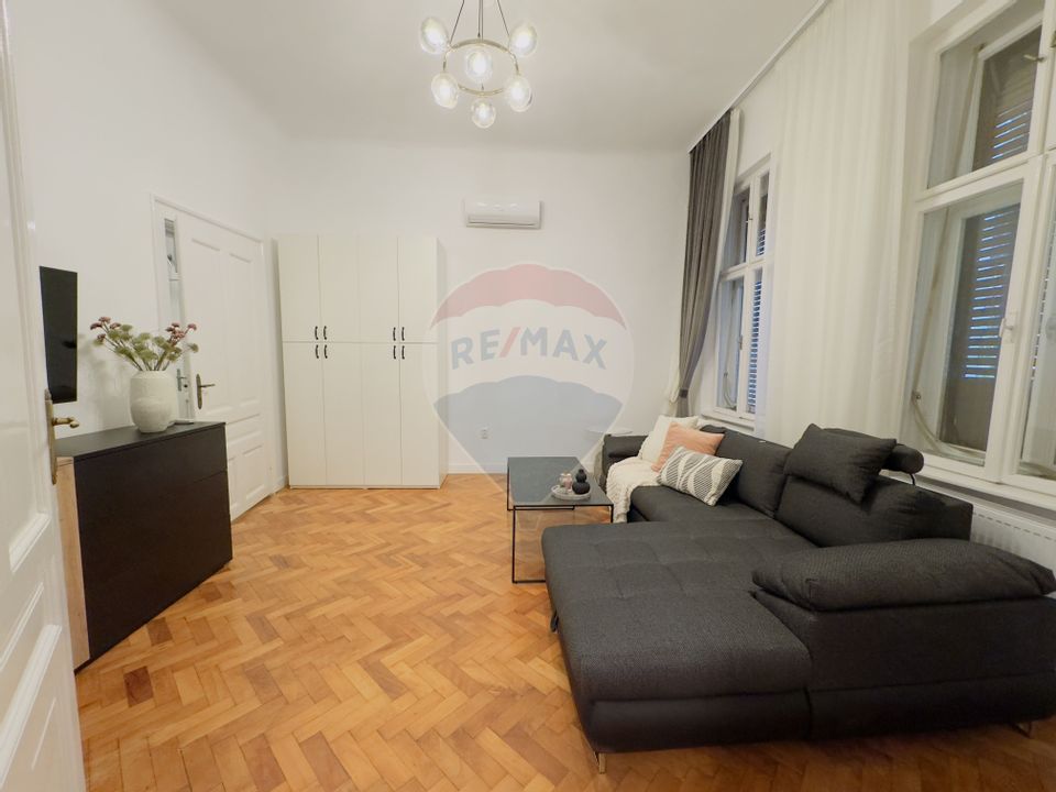 Apartament 2 camere / Pivnita de 25mp/ Zona Ultracentrala