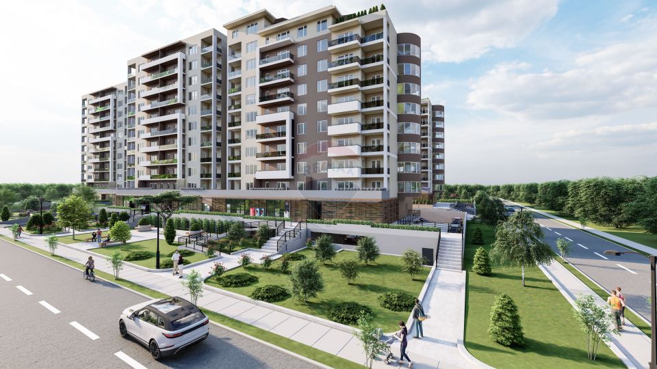 Apartament de vanzare cu 2 camere / zona Coresi Mall