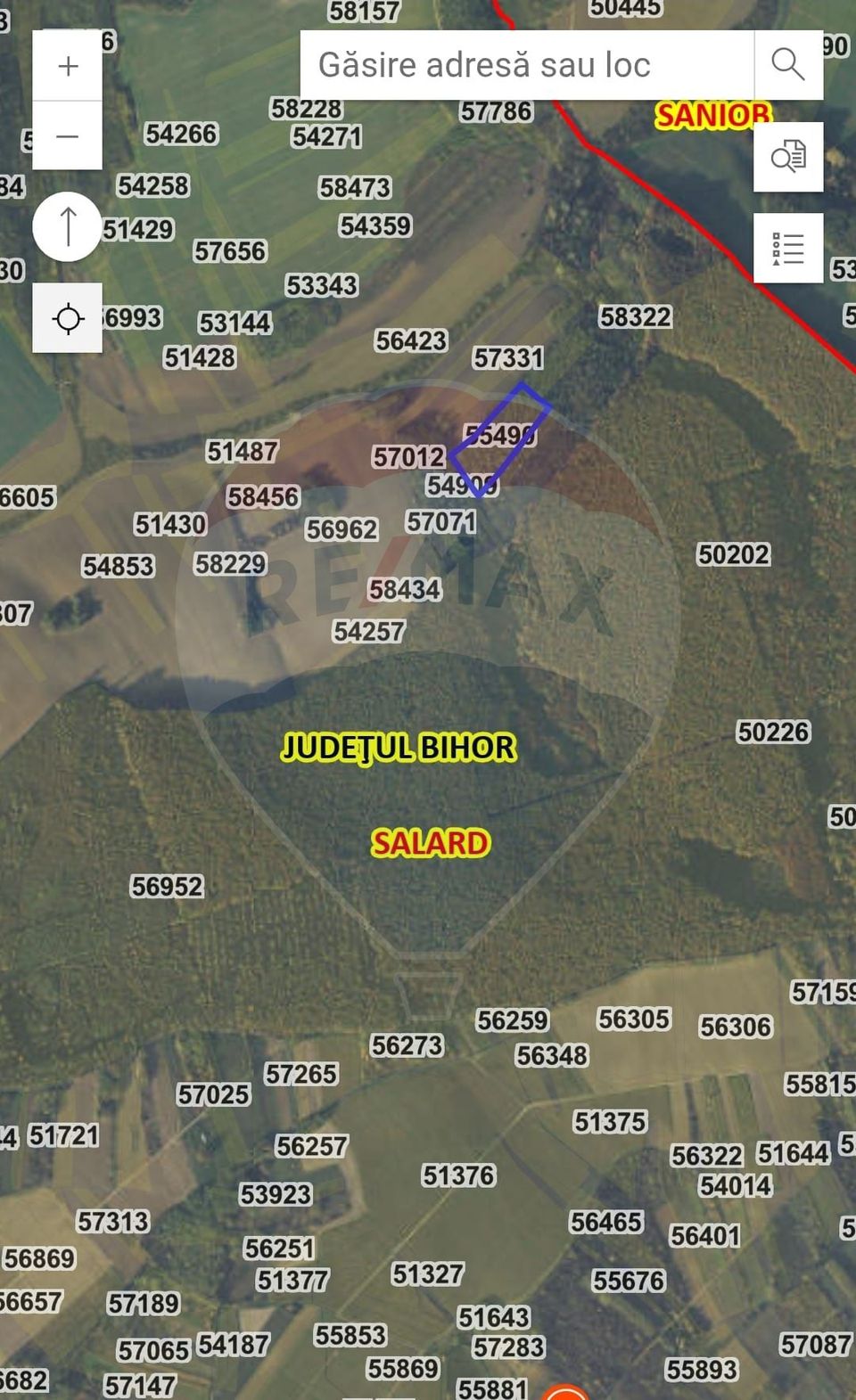Teren forestier 15,618 mp Santimreu / com. Salard