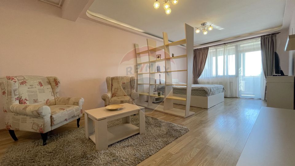 Apartament modern cu 1 camere de închiriat, cu loc de parcare, Coresi