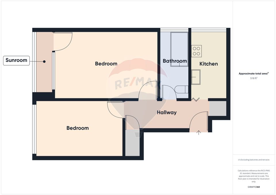 2 room Apartment for sale, Cantemir area