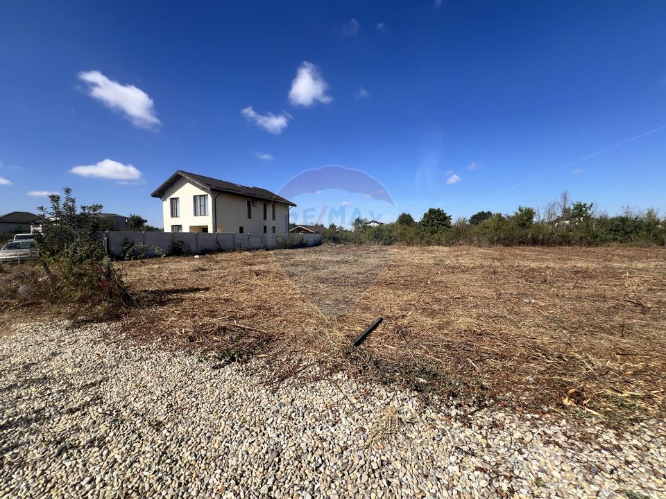 Teren ideal pentru casă de vis în Mogoșoaia – 849,3 mp, cu utilități
