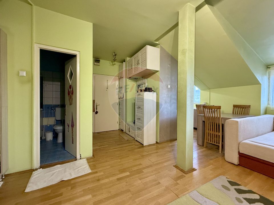 Apartament în vilă, Curte comună cu piscină – Andrei Mureșanu