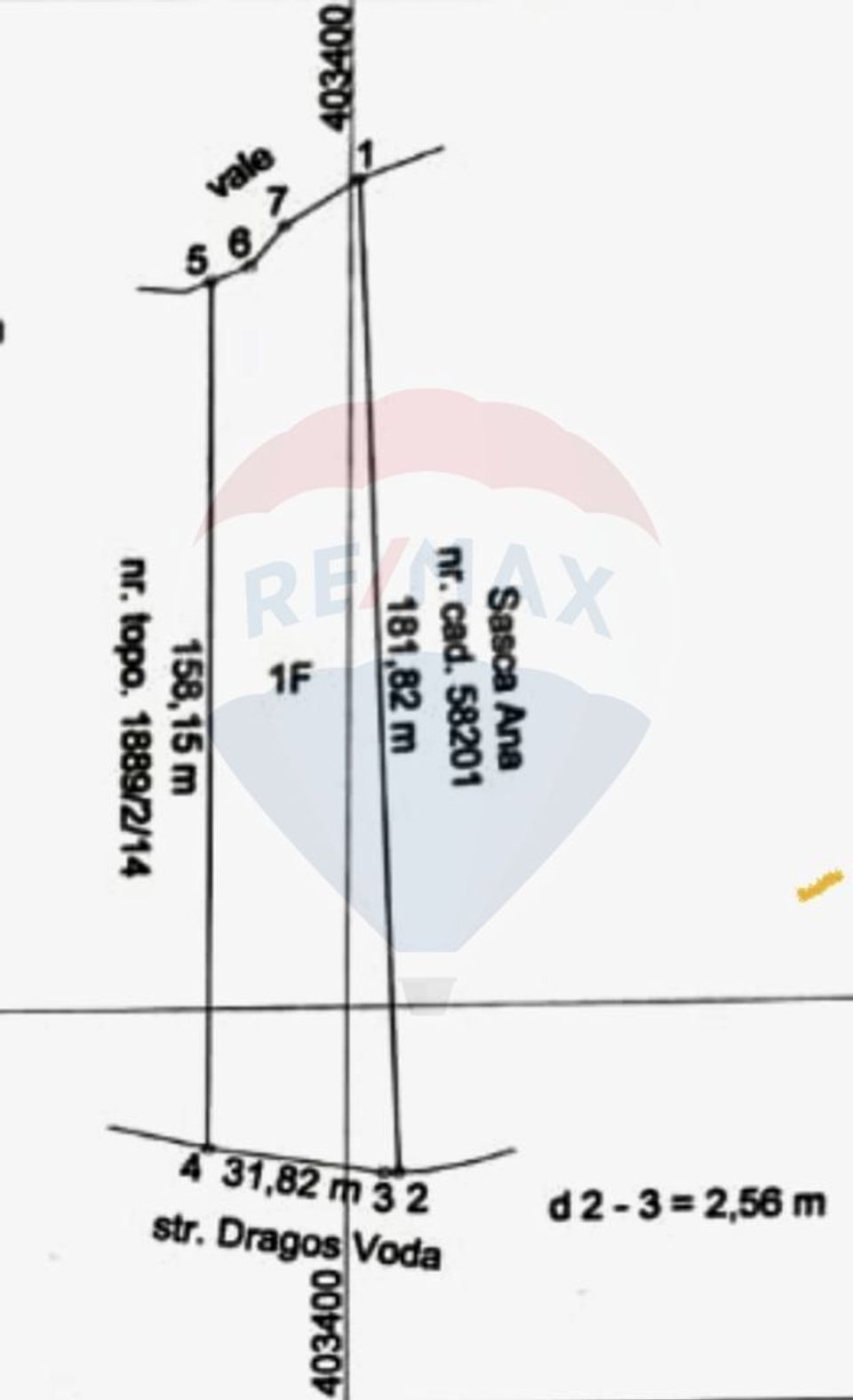 Land 5,155sqm Baia Sprie / Strada Dragos Voda