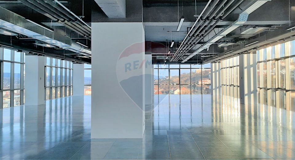 Spațiu birouri de inchiriat 57-127 mp Clasa A Gruia.