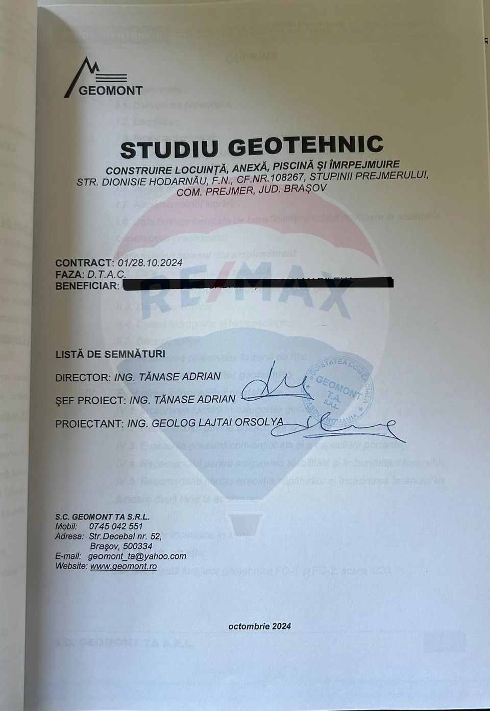 Teren de vânzare în  Prejmer de 3,600 mp ,  intravilan cu utilități