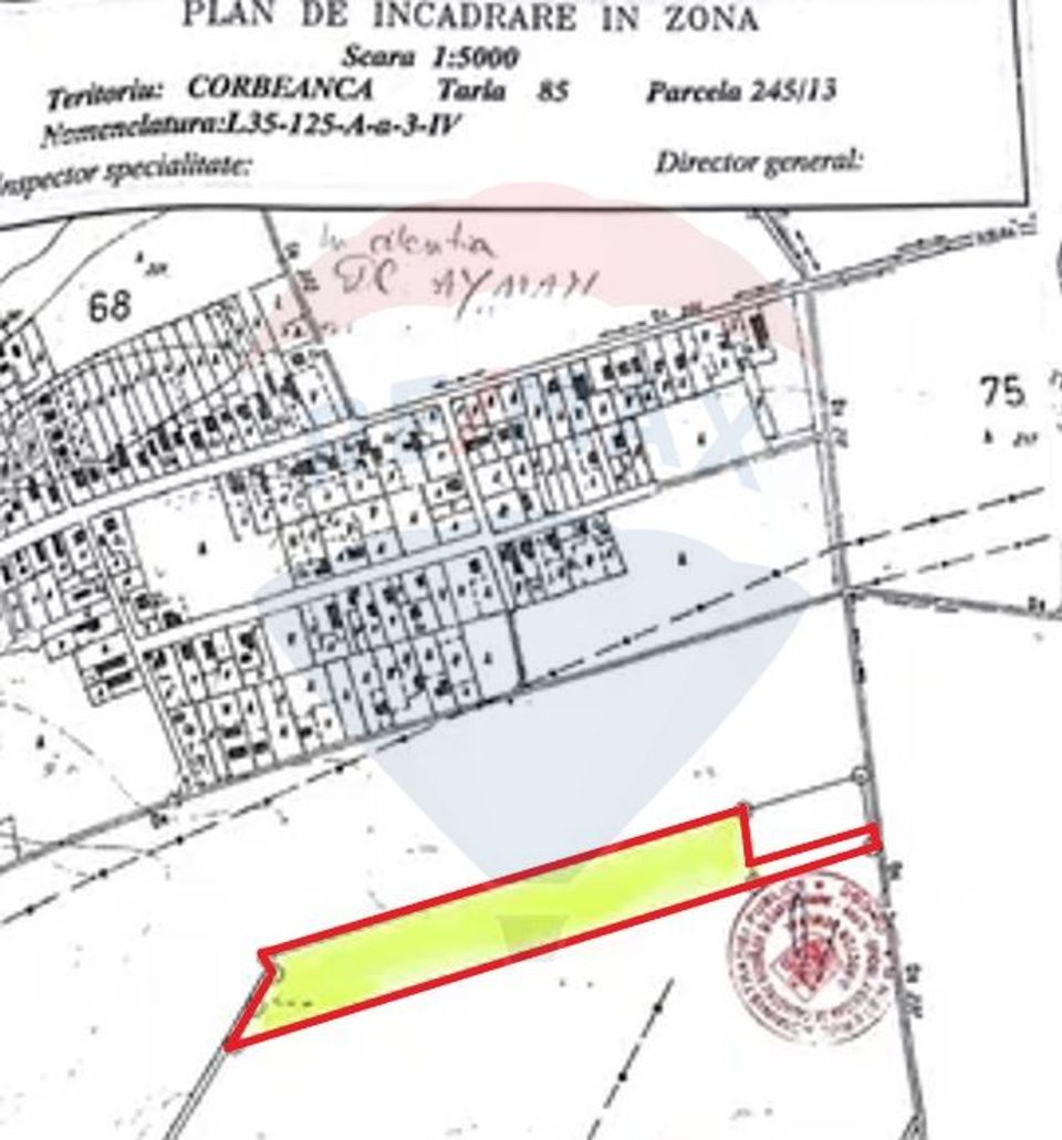 Land 27,265sqm Corbeanca / Strada Codrului