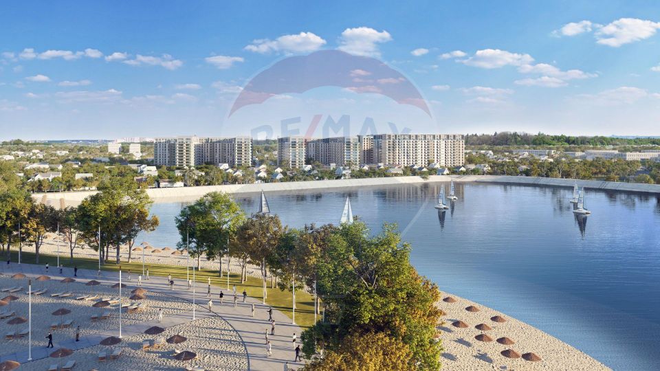 Apartament cu vedere spectaculoasa spre lac in Aqua City