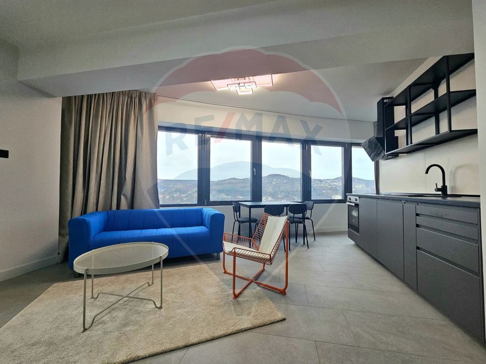 Studio de închiriat în West City Tower - nou, confort si parcare