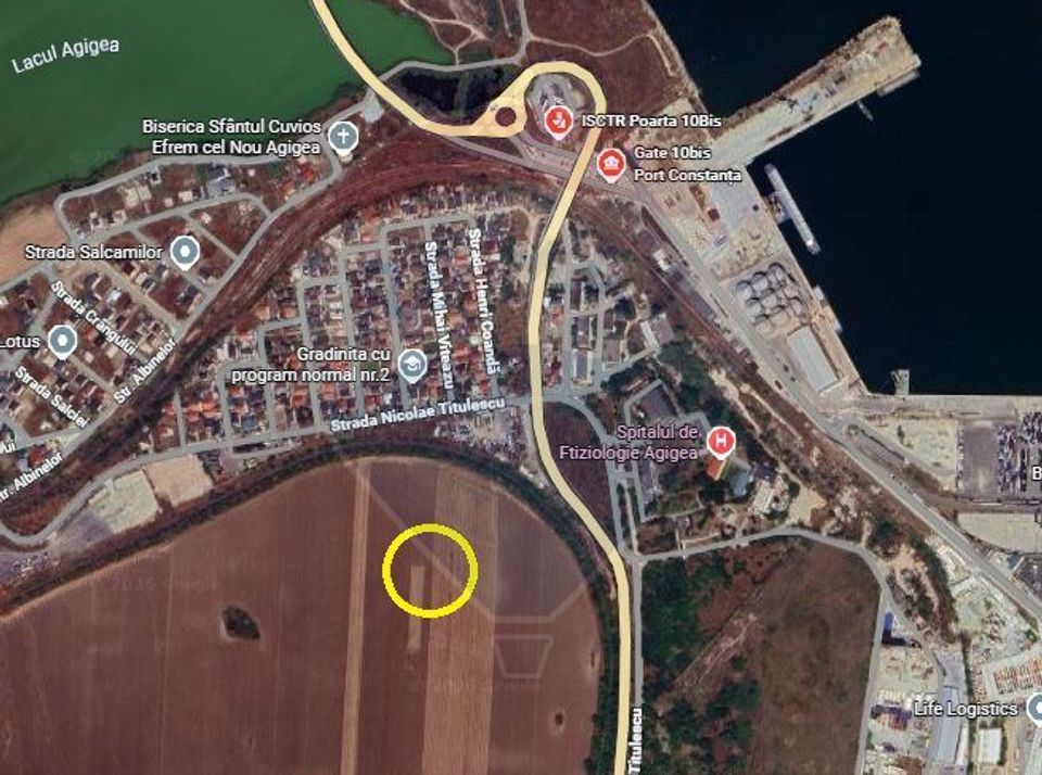 De vanzare teren intravilan Agigea - 400mp zona Pescarie