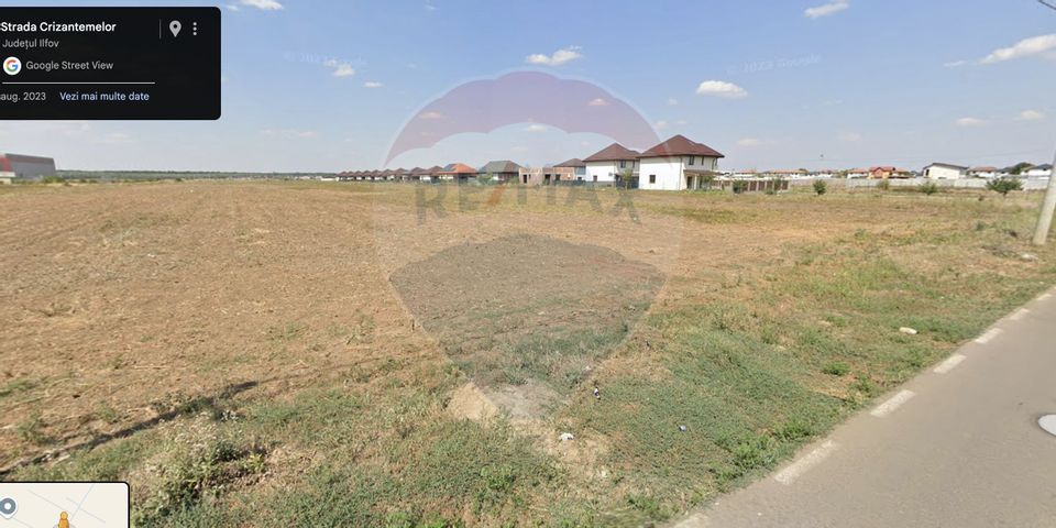 Land 6,000sqm Dragomiresti-Deal / Strada Crizantemelor