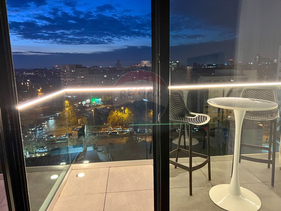 Luxury finished apartment for rent, ONE Timpuri Noi, parking space