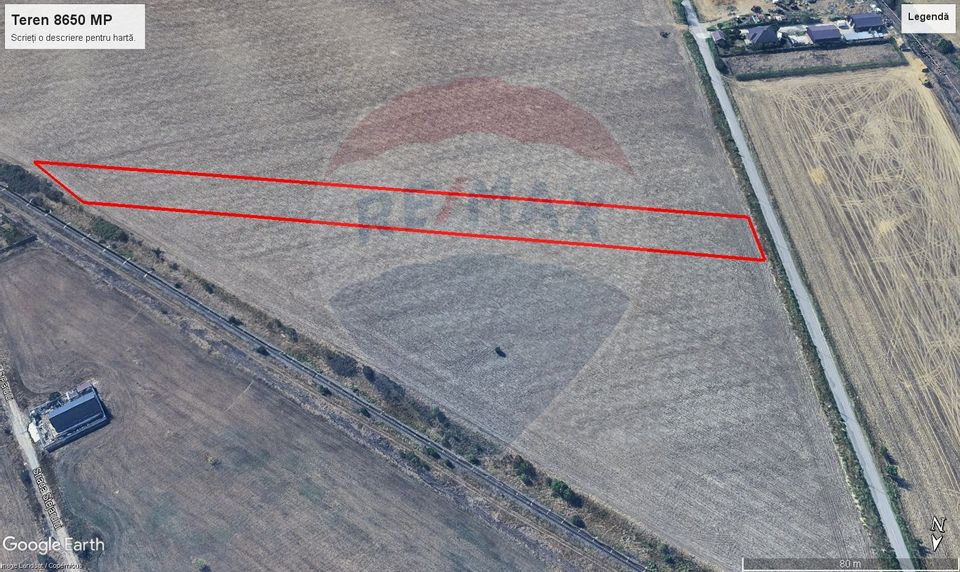 Land 8,650sqm Cernica / Strada Nicolae Iorga