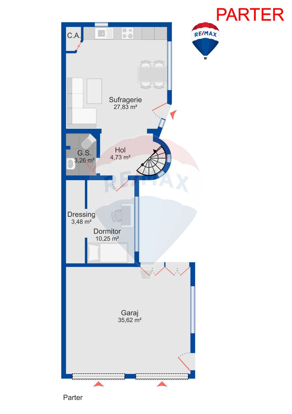 Casă Individuală,Teren 561 mp, Ultracentral, Parc Brătianu, Vânzare