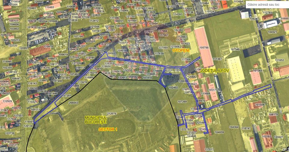 Teren 2,510mp Otopeni / Strada Oasului