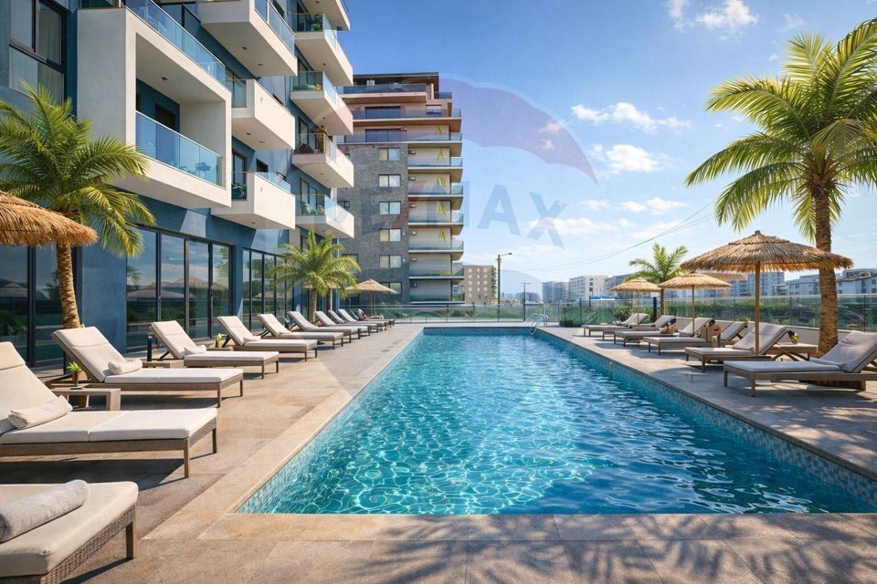 Apartament 2 camere de vanzare si loc de parcare-complex N10 Alezzi