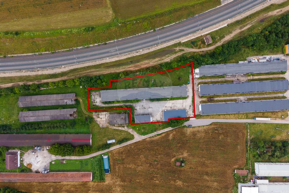 Spațiu industrial de vânzare, la 1 km de A1, Mintia, jud. Hunedoara