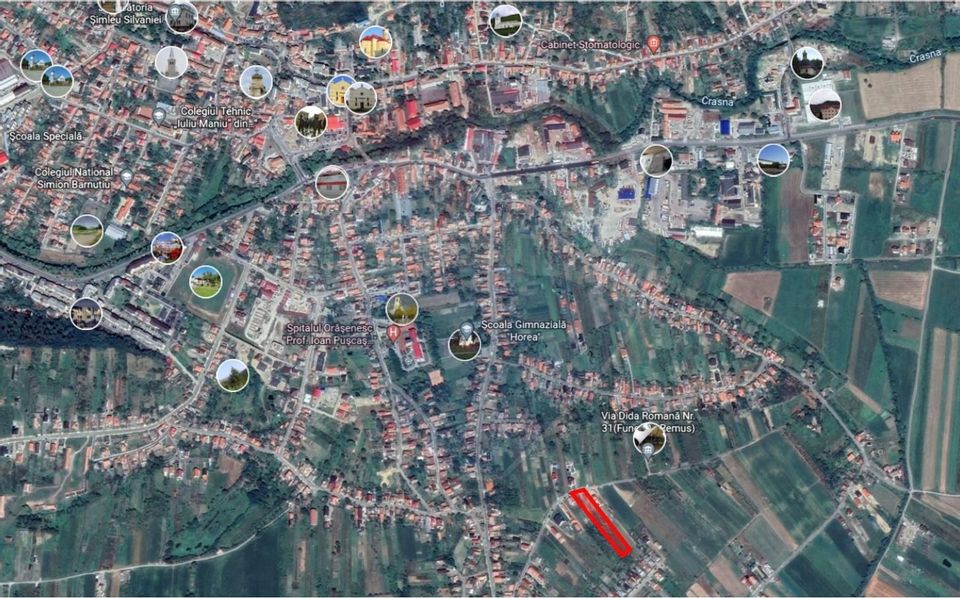 Land 4,300sqm Simleu Silvaniei / Strada Corneliu Coposu