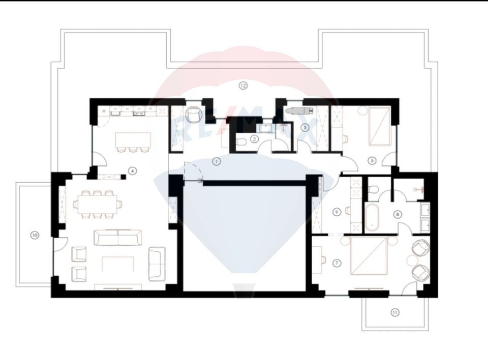 De Vânzare Penthouse in Complex Nou în Zona Pipera Optiuni de Parcare