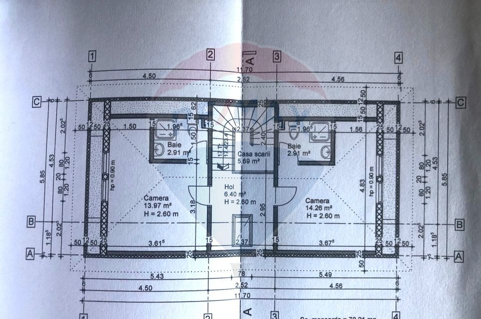Casă stil maramuresan 4 cam, 4 bai, teren 4000mp, Botiza, Maramures