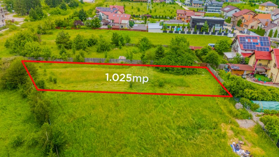 Land 1,025sqm Sacele / Strada Carpenului