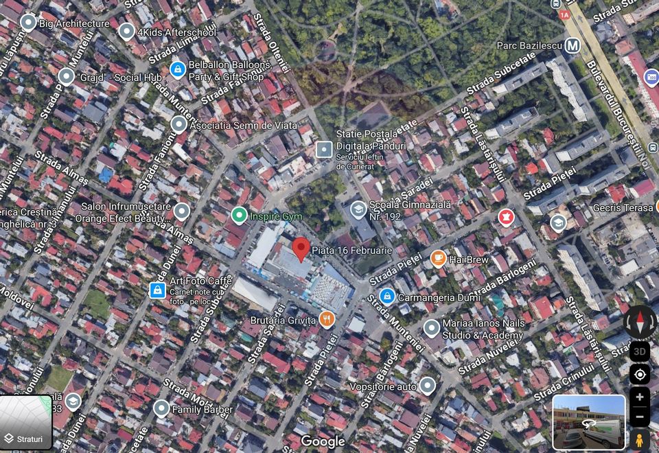 Vanzare Spațiu comercial 9% randament Piata 16 Feb Bucurestii Noi