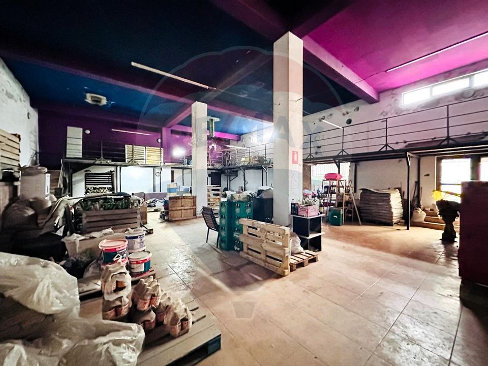 Spatiu Comercial 442mp,Teren 1096mp si Afaceri la cheie-Comana,Giurgiu