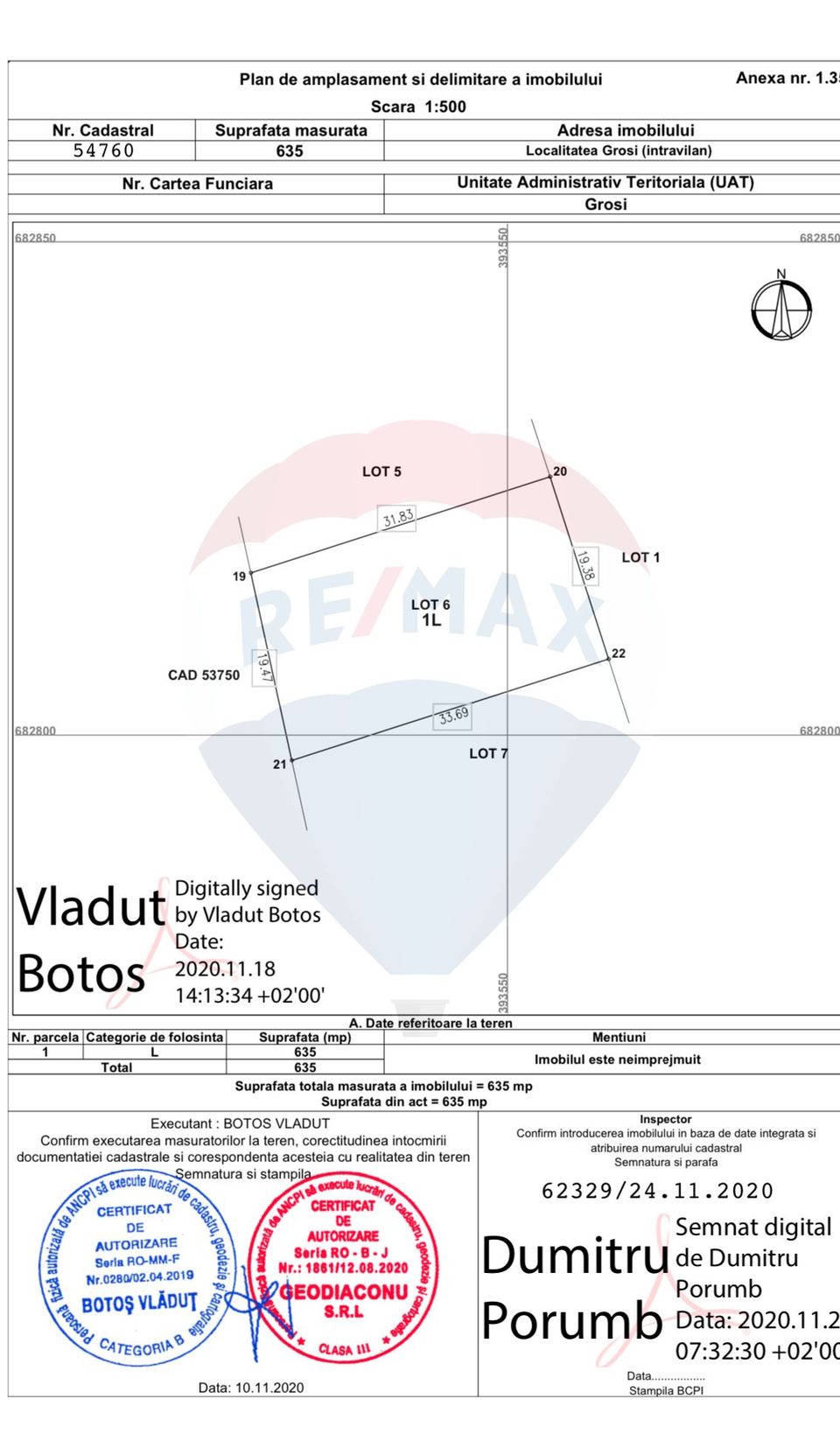 Land 735sqm Baia Mare / Strada Dumbravei