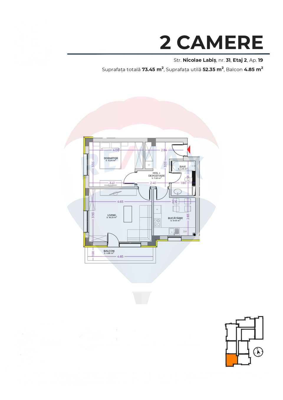 ! VANDUT ! Apartament 2 camere predare în maxim doua luni, Brașov