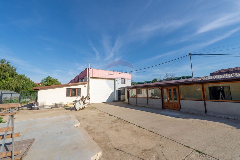 Production/storage hall, access from two streets, Popesti center