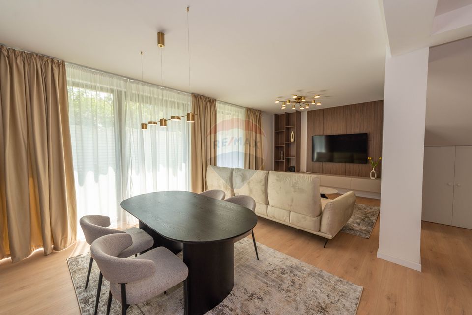 De inchiriat vila 6 camere 160mp in Veris Pipera