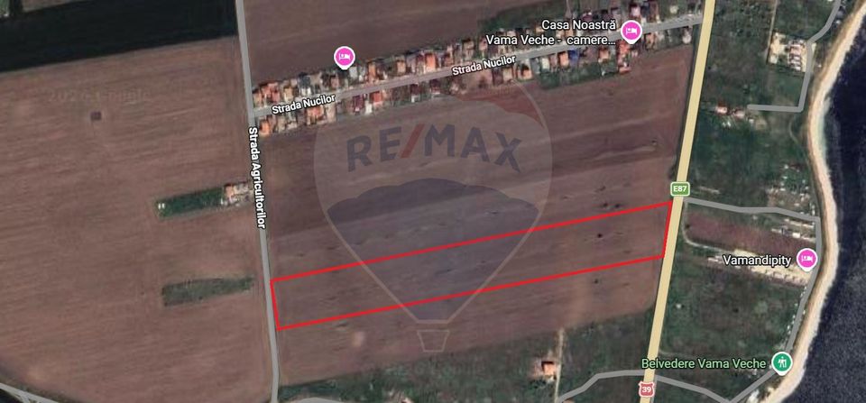 Land 30,000sqm Vama Veche / Drumul DN 39