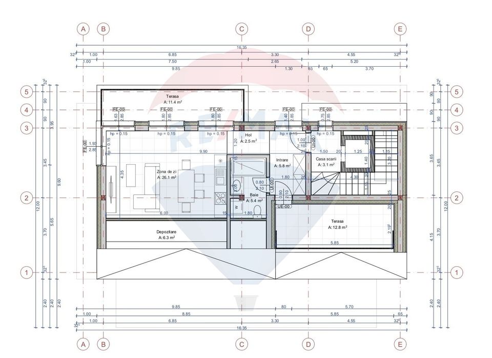 Spațiu medical,370mp utili, 4 niveluri, parcari, Grigorescu