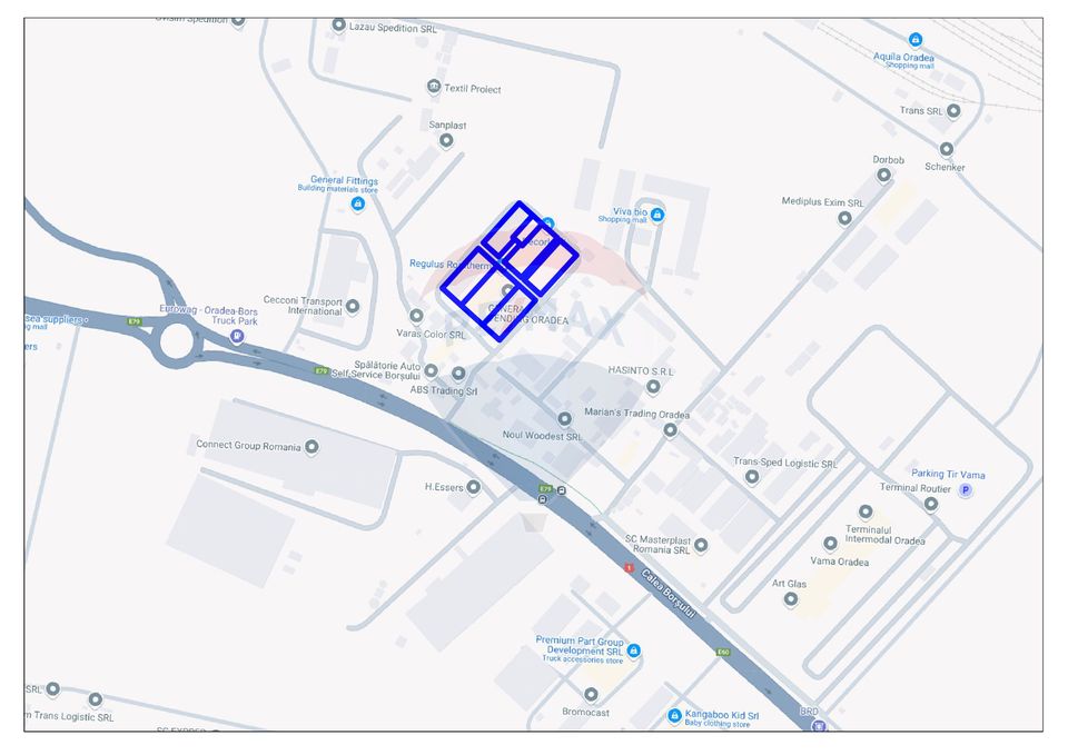 10,129sq.m Industrial Space for sale, Exterior Vest area