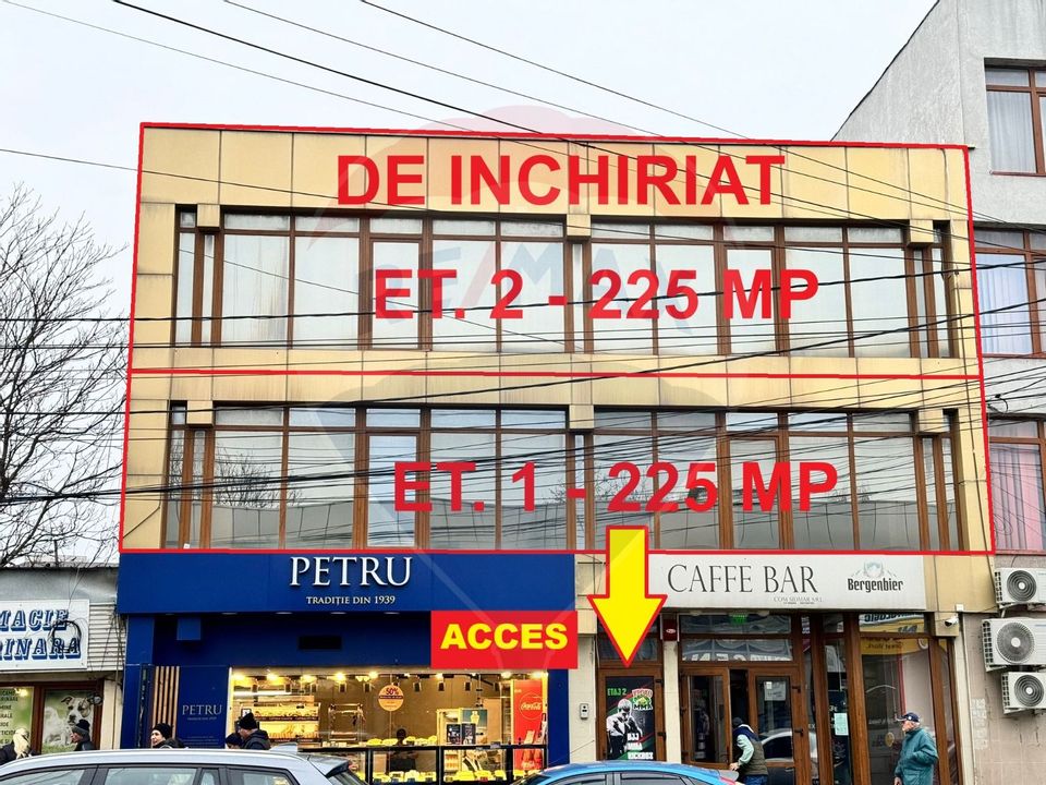 Spațiu comercial- ZONA CENTRALA- 225 MP