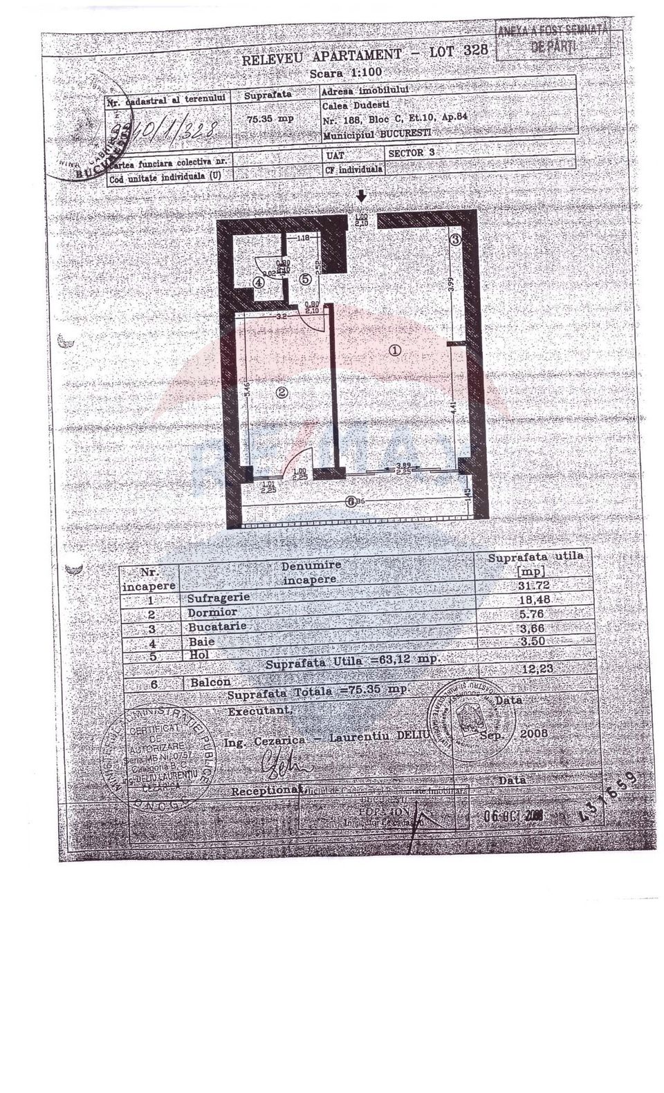 Apartament premium cu 2 camere decomandat, InCity Residence