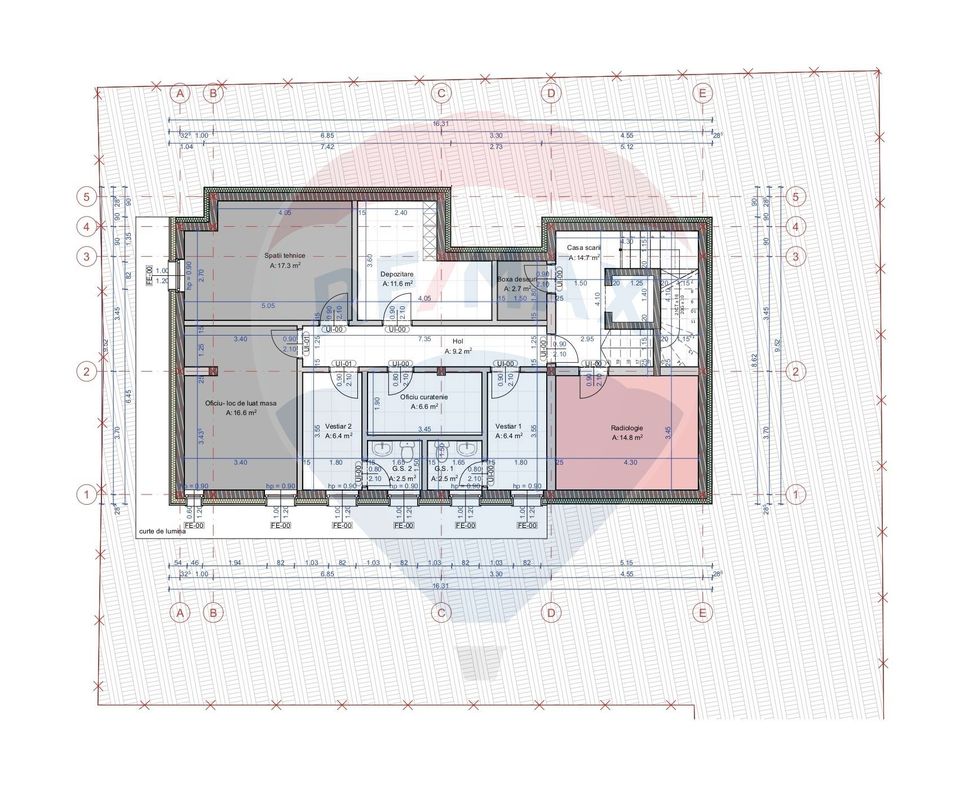 370sq.m Commercial Space for rent, Grigorescu area