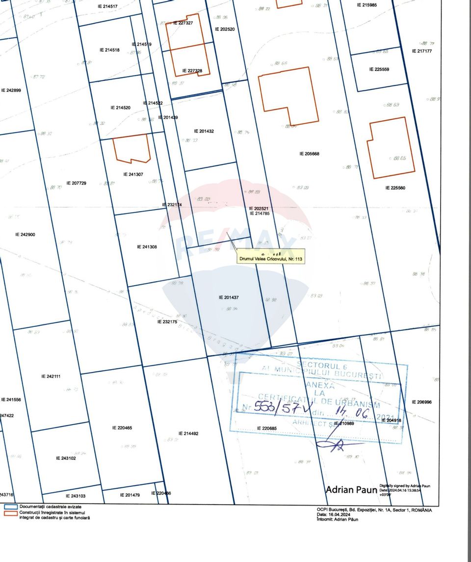 Land 500sqm Drumul Valea Cricovului