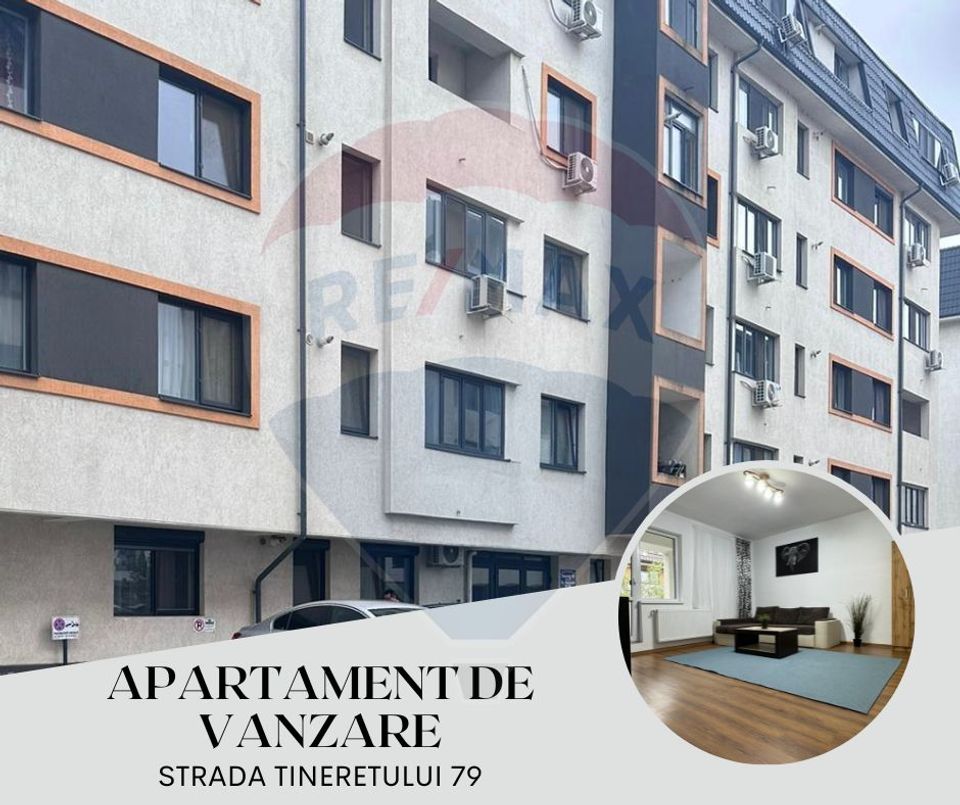 Apartament cu 3 camere de vânzare