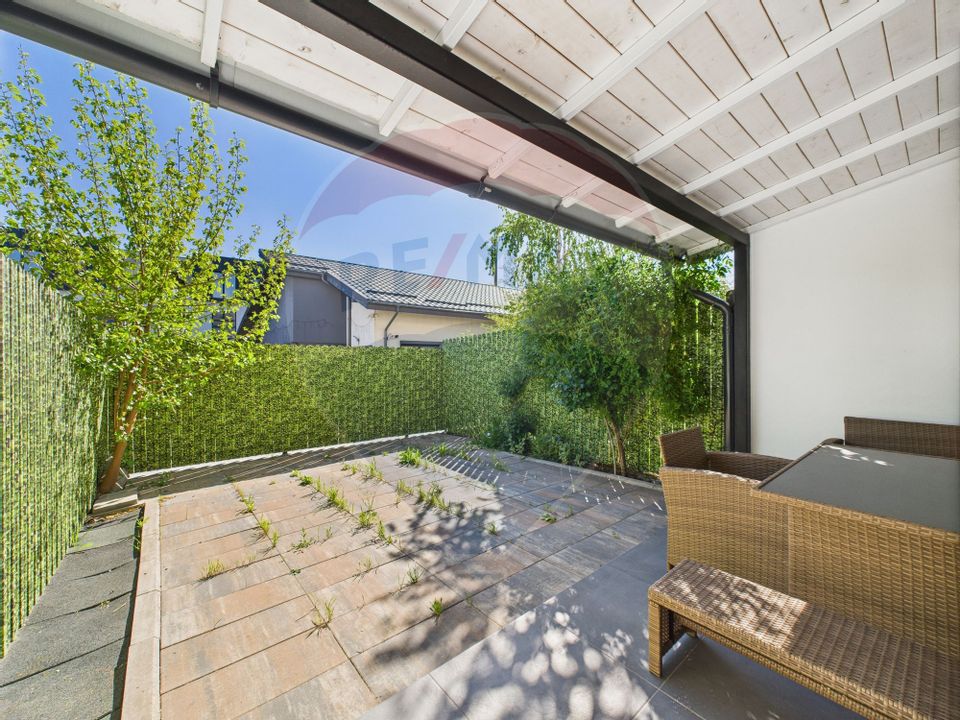 De inchiriat | Casa moderna cu 3 dormitoare si curte | Pipera