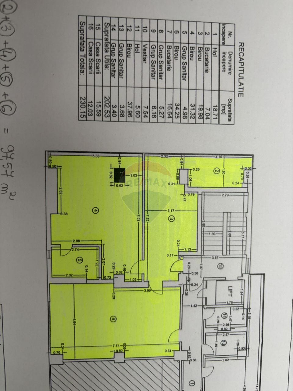 Spațiu de birouri de 98mp de închiriat în zona Barbu Vacarescu