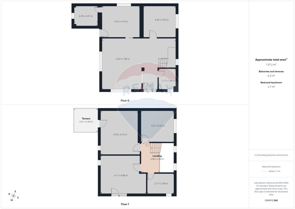 Modern 5 bedroom villa GF+1 for sale in Crevedia