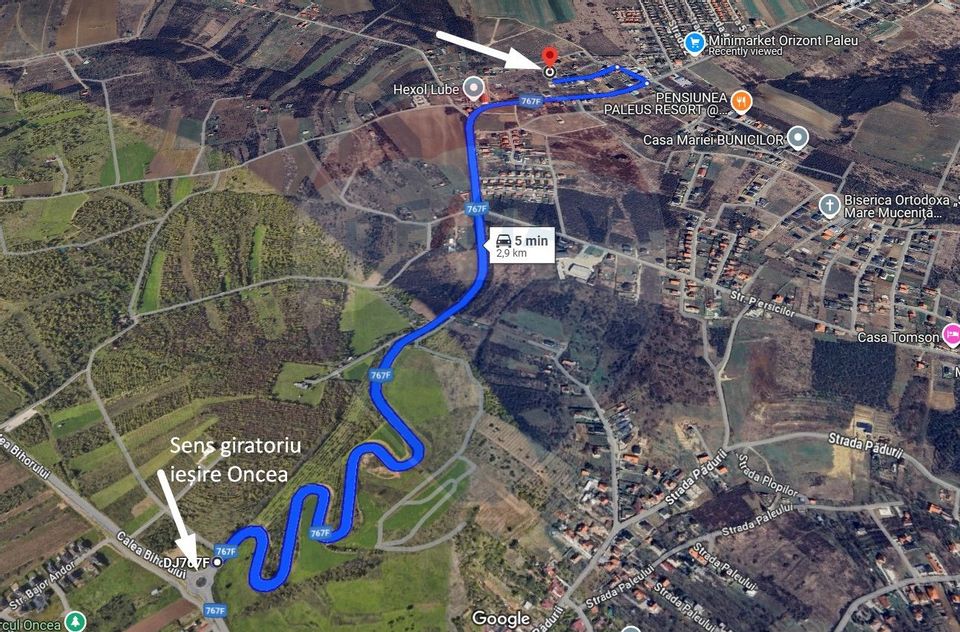 Teren în Paleu, 2292 mp, acces și utilități în proximitate, de vânzare