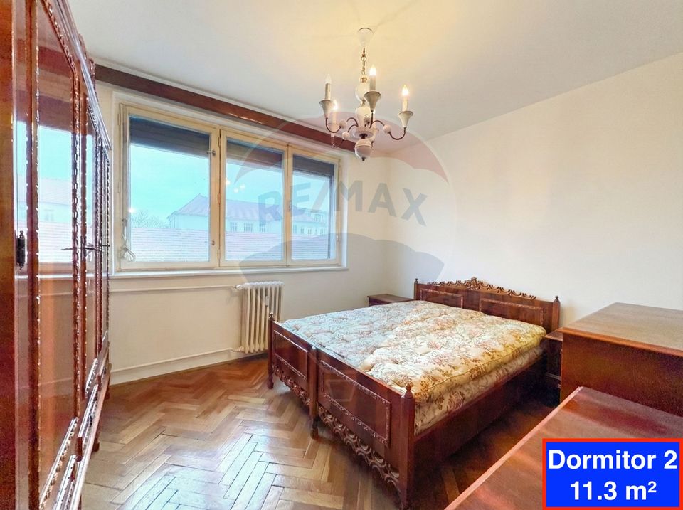 3 camere complet decomandat | Hol spatios | Medicina | Garaj