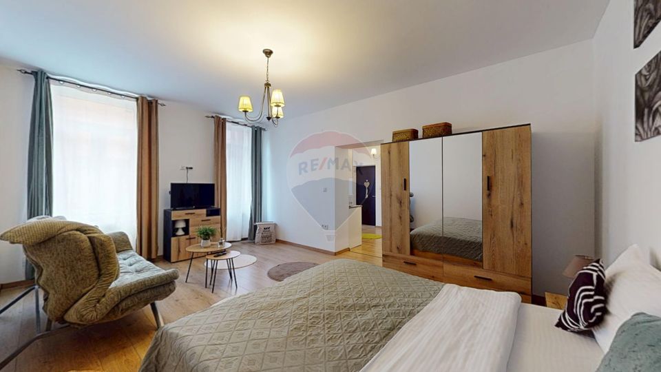 1 room Apartment for rent, Centrul Istoric area