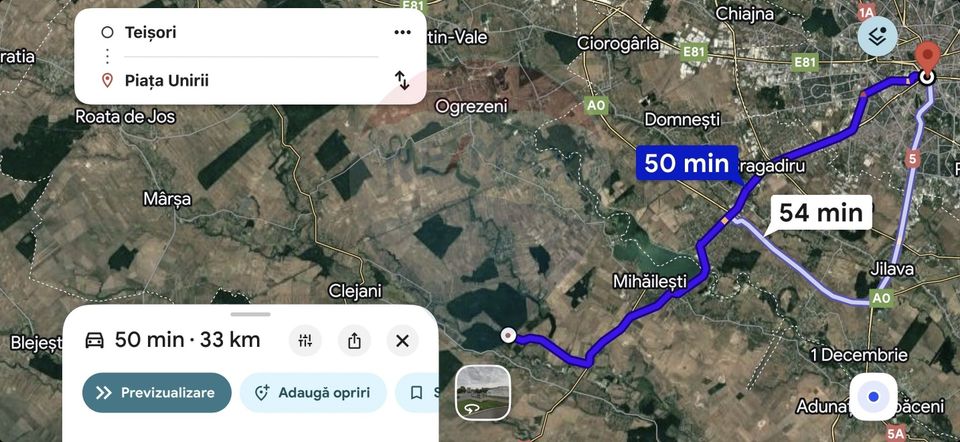 Land 2,000sqm Giurgiu / Strada teisoriTeisori