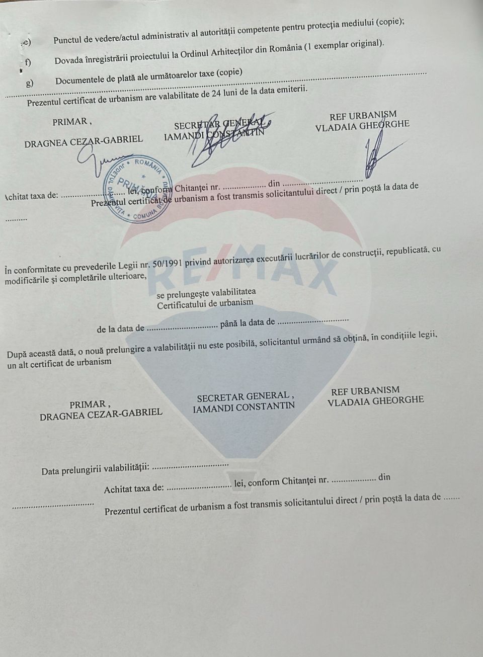 Sale of land in Butimanu / Barbuceanu village, Dambovita county