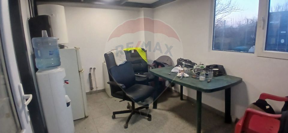 Hala de vanzare in Crevedia 240 mp utili teren 4.000 mp acces TIR